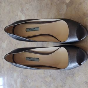 Prada Peep Toe Heels